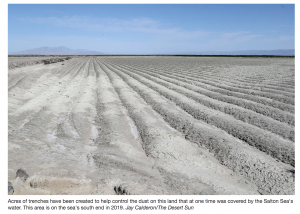 the Salton Sea is drying